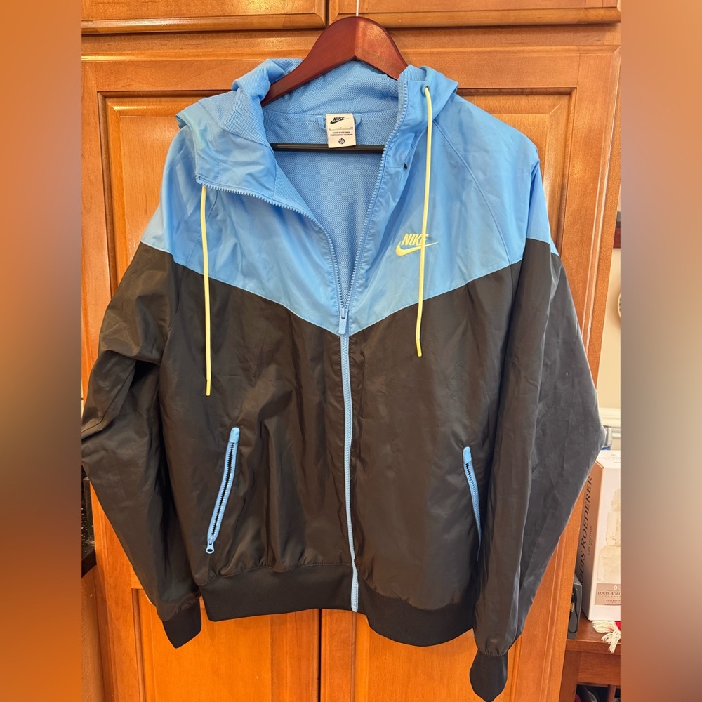 Nike Light Blue Mesh Jacket
